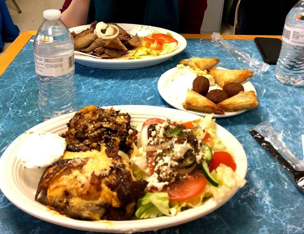 Spanakopita and Moussaka